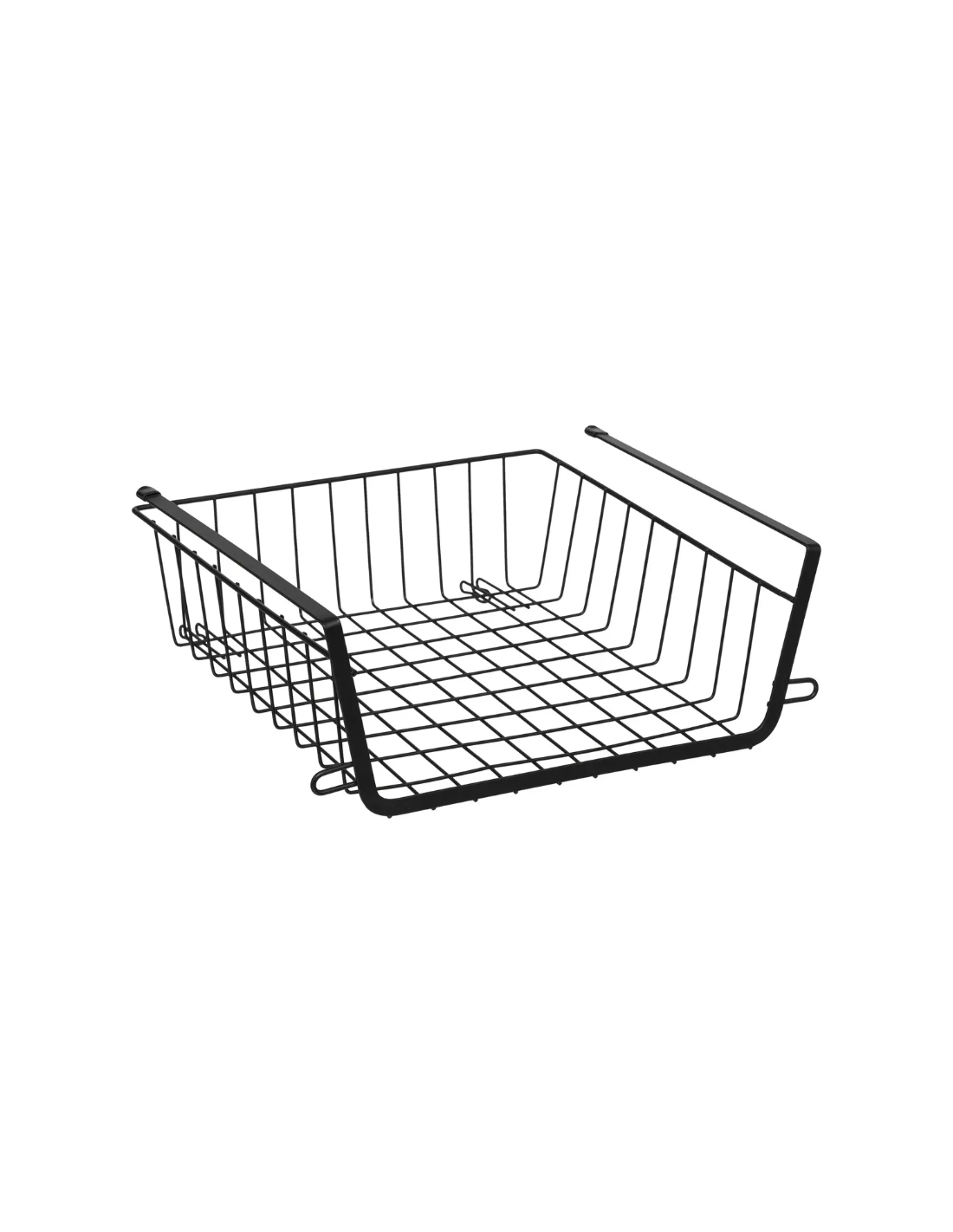 CESTINO SOSPESO 203129 METALLO 31X31X12CM NERO