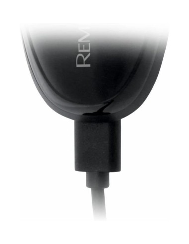 Remington R1000 Rasoio Elettrico Ricaricabile 3 Testine Rotanti Nero/Blu con Trimmer
