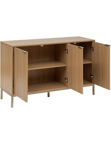 Credenza 5five Tasso a 3 Ante – 120 cm Effetto Legno Naturale