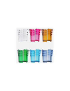 SET 6 REGGIBICCHIERI TIFFANY COLORI ASSORTITI
