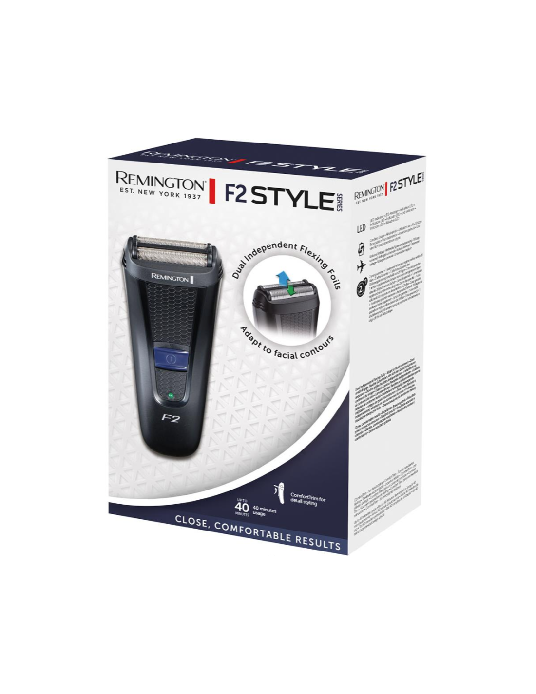 Remington F2002 Rasoio Elettrico Barba a Lamina Style Series F2