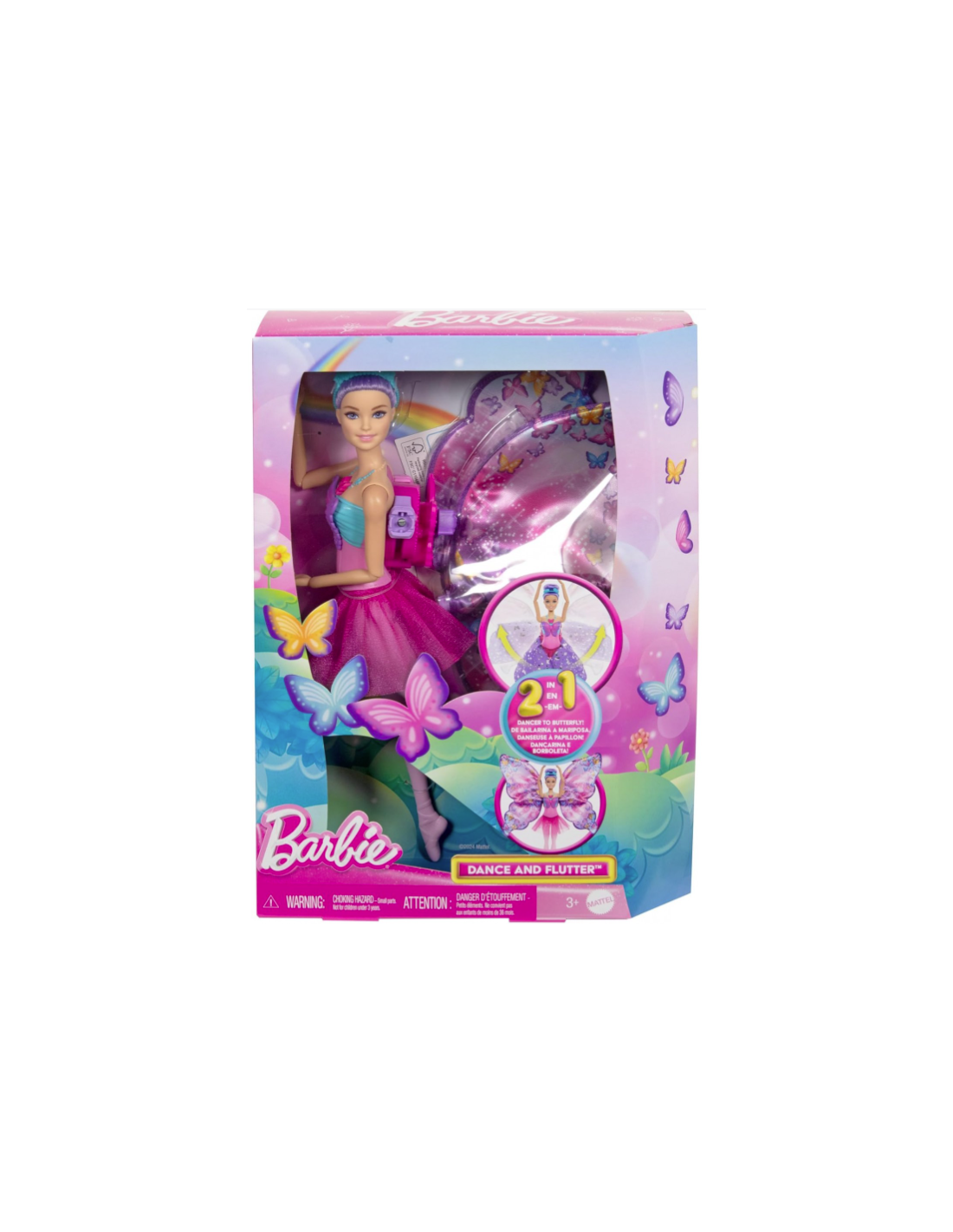 BARBIE HXJ10 BAMBOLA BALLERINA FARFALLA