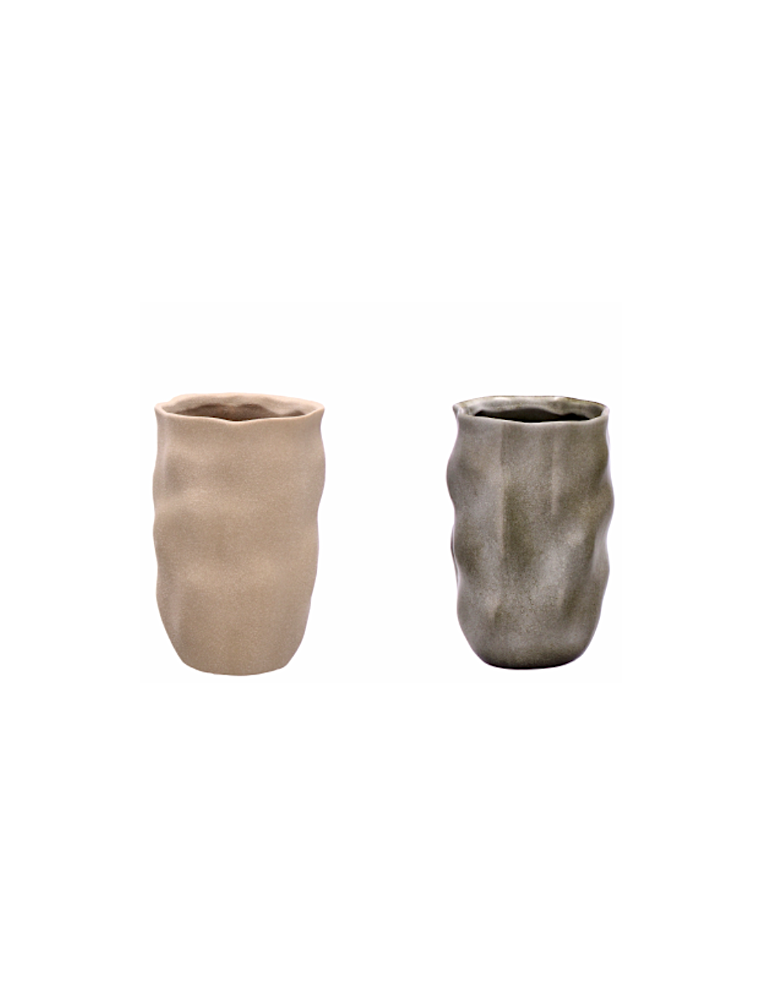 VASO 107344 ROCK CERAMICA 14X25CM ASSORTITO