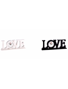 DECORAZIONE 107888 CON OROLOGIO PLASTICA 41X6X15CM ASSORTITO