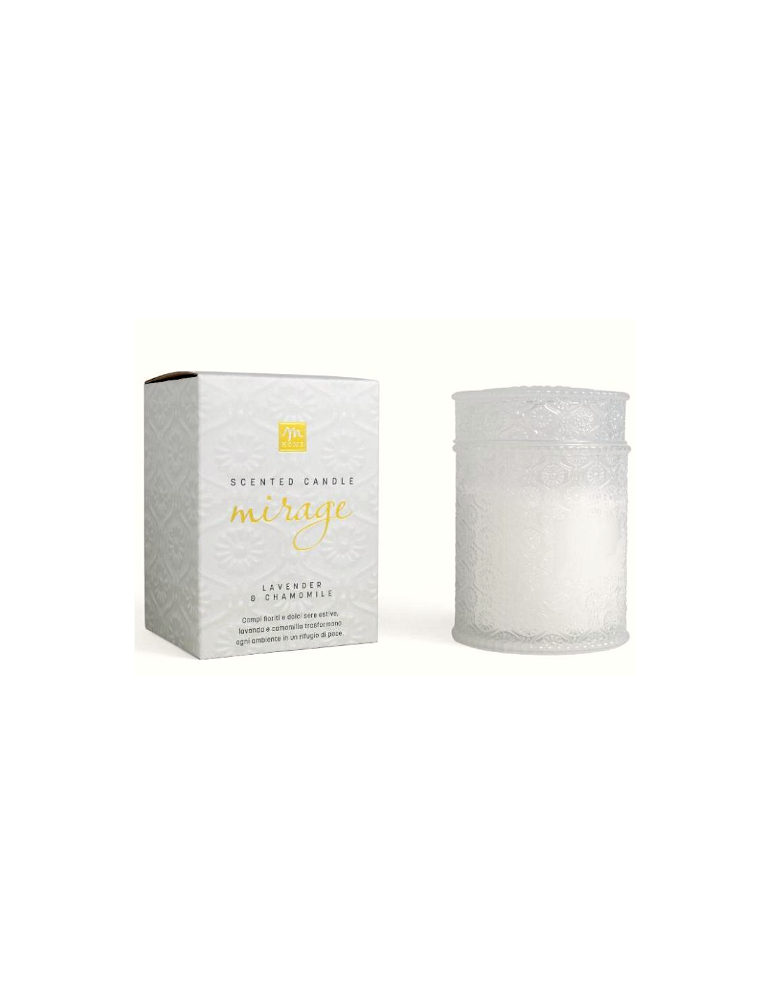 CANDELA PROFUMATA 19809 LAVENDER CHAMOMILE 460GR VETRO