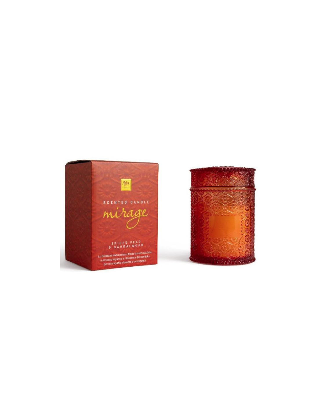 CANDELA PROFUMATA 19984 PEAR SANDALWOOD 460GR VETRO