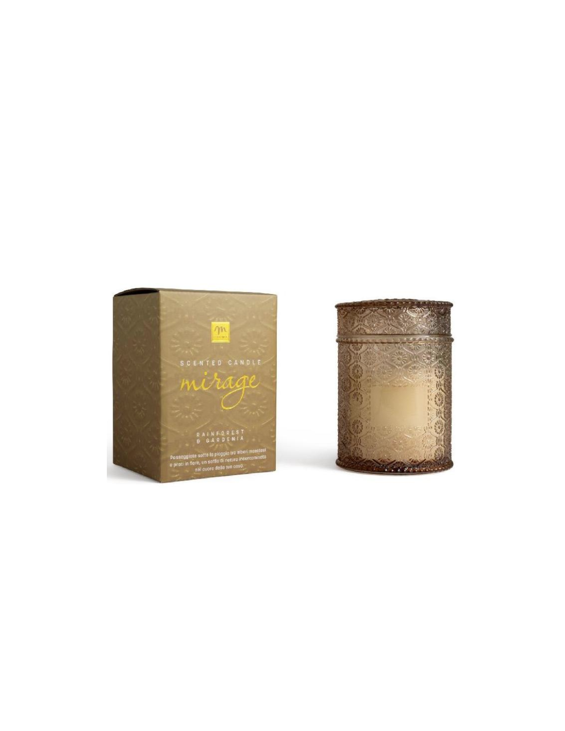 CANDELA PROFUMATA 19830 RAINFOREST GARDENIA 460GR VETRO