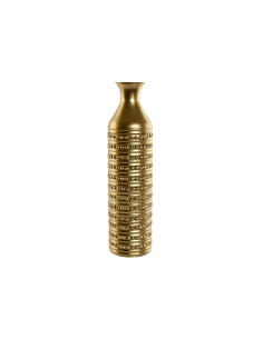 VASO JR217440 METALLO 13X13X51CM DORATO