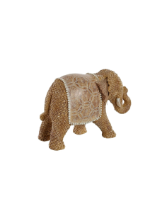FIGURA ELEFANTE FD215889 RESINA 32X12X21CM NATURALE