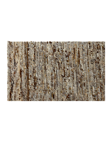 TAPPETO TX217724 LANA/COTONE 160X230 MARRONE