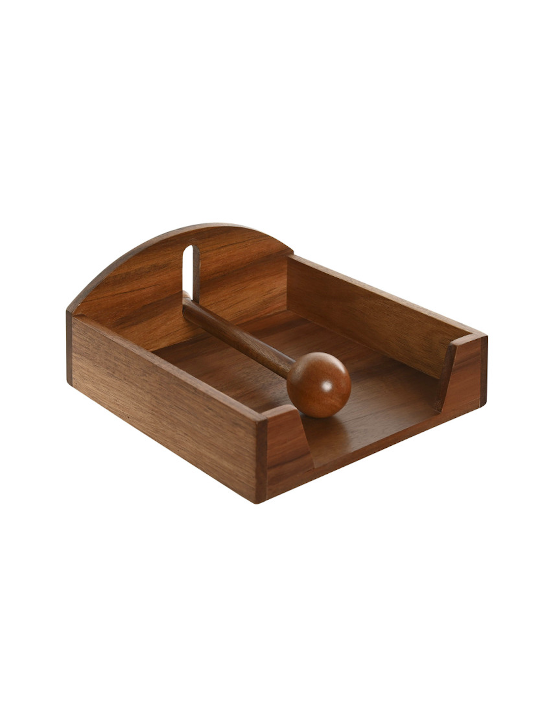 PORTATOVAGLIOLI PC212751 ACACIA 19X21X9CM NATURALE