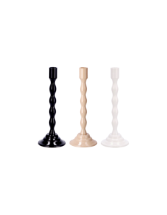 PORTACANDELA 109718 METALLO 10X28CM ASSORTITO