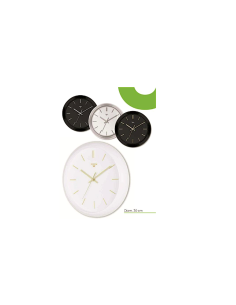 OROLOGIO PARETE 1867/10 ABS D30CM ASSORTITO