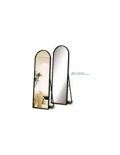 SPECCHIO S36456/52 CORNICE NERA 34X147CM