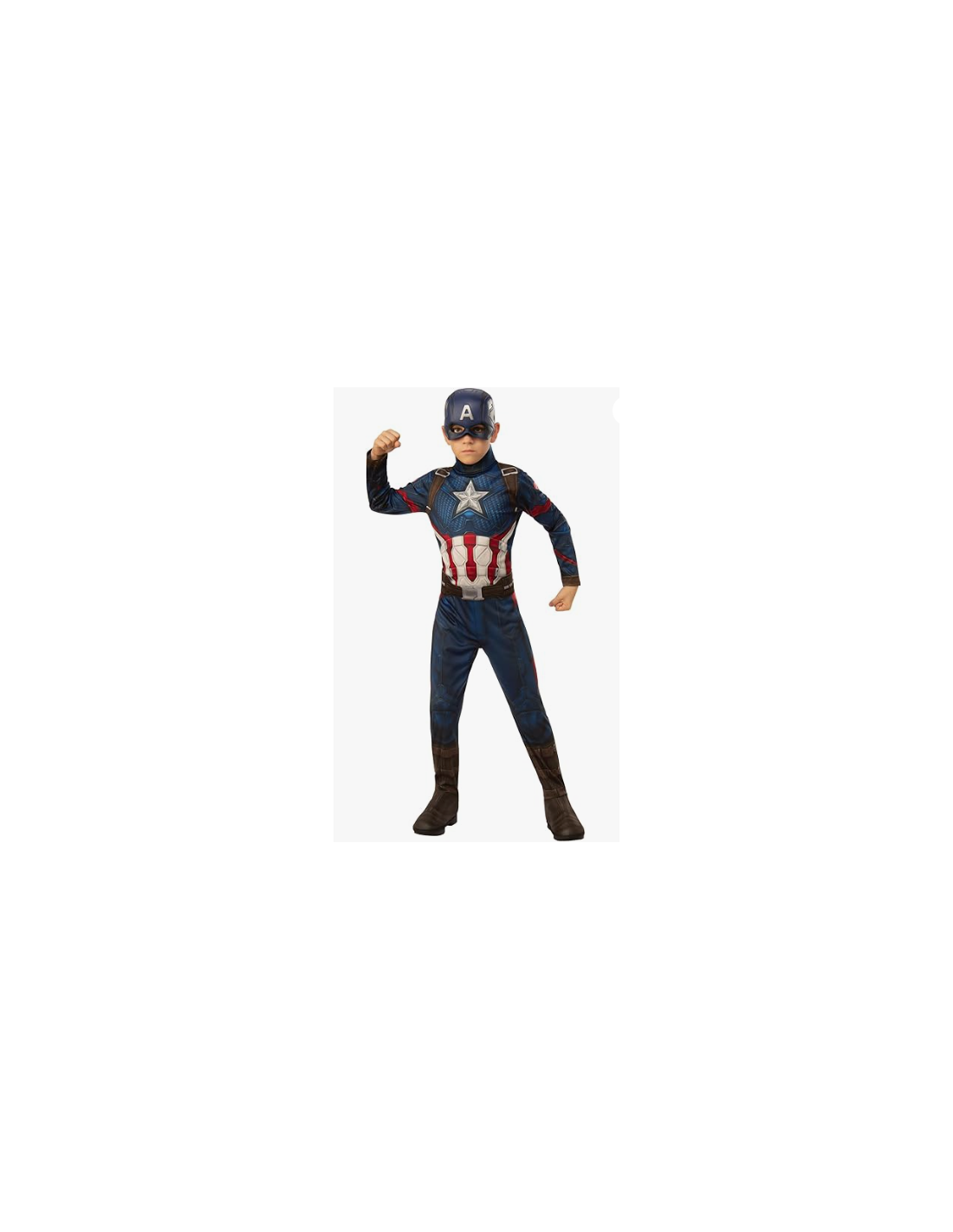 COSTUME 700668-M CAPITAN AMERICA ENDGAME TAGLIA M PER BAMBINO