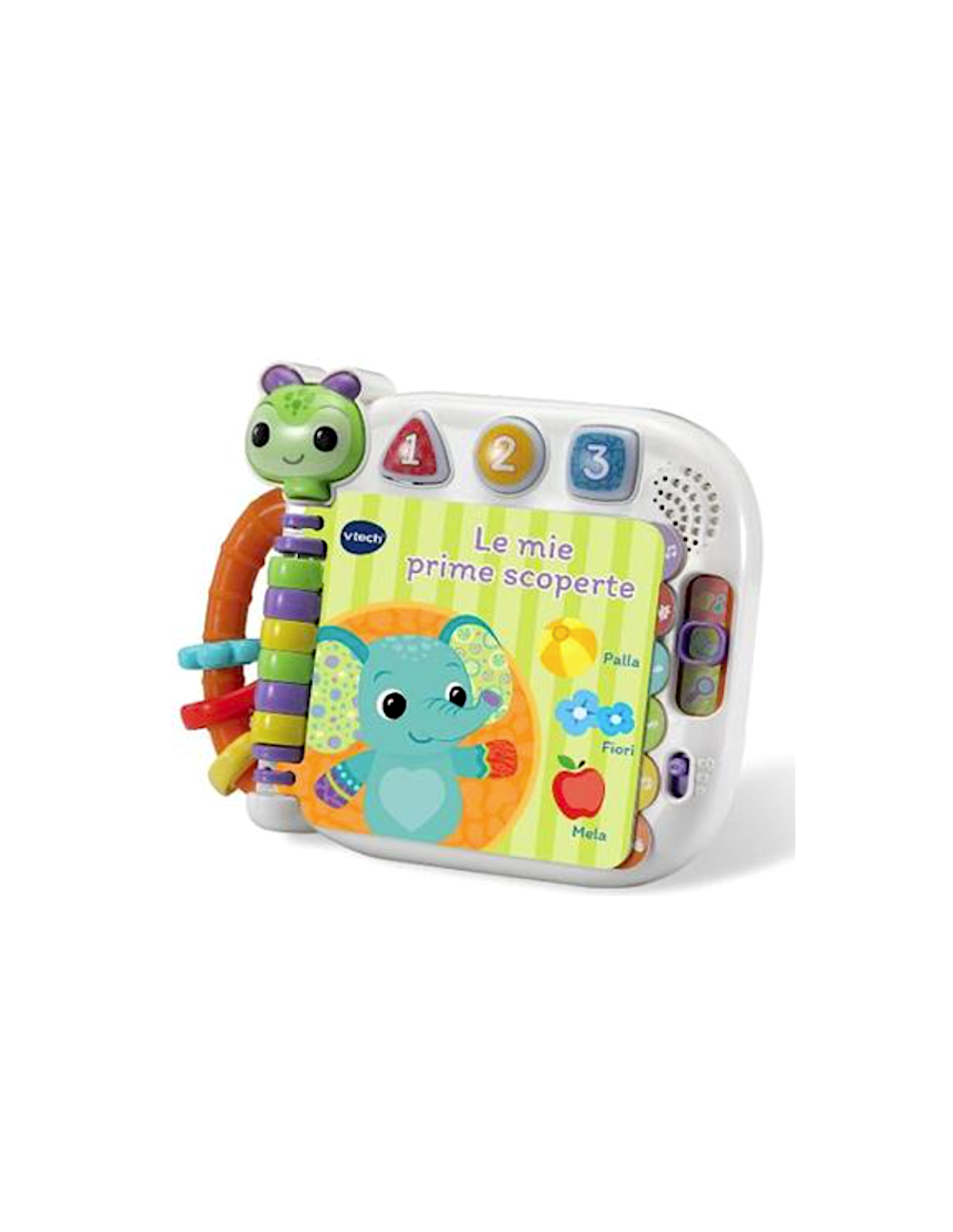 VTECH LE MIE PRIME SCOPERTE, LIBRO INTERATTIVO SENSORIALE, VOCABOLARIO BIMBI, 20 SUONI, 6-36 MESI