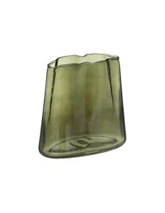 VASO 193754 JEMO VETRO 20X10X10CM VERDE