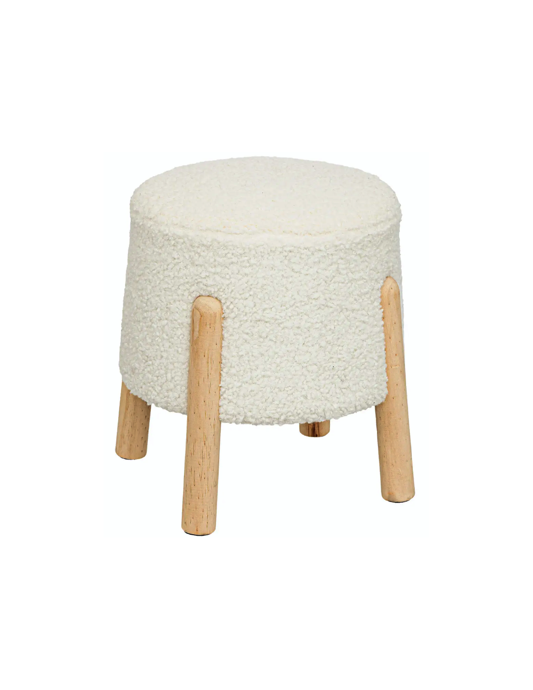 SGABELLO 202272 LEGNO/MDF 41X35X41CM BIANCO