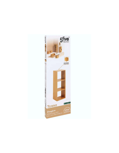 SCAFFALE 193620 TASSO 3 RIPIANI 35X32X102CM MDF