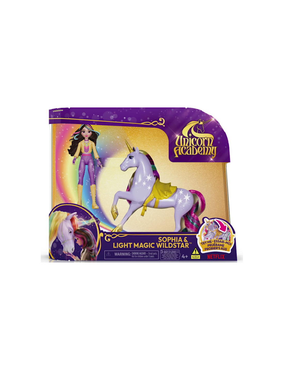 UNICORN ACADEMY 6067325 SOPHIA CON UNICORNO LUMINOSO
