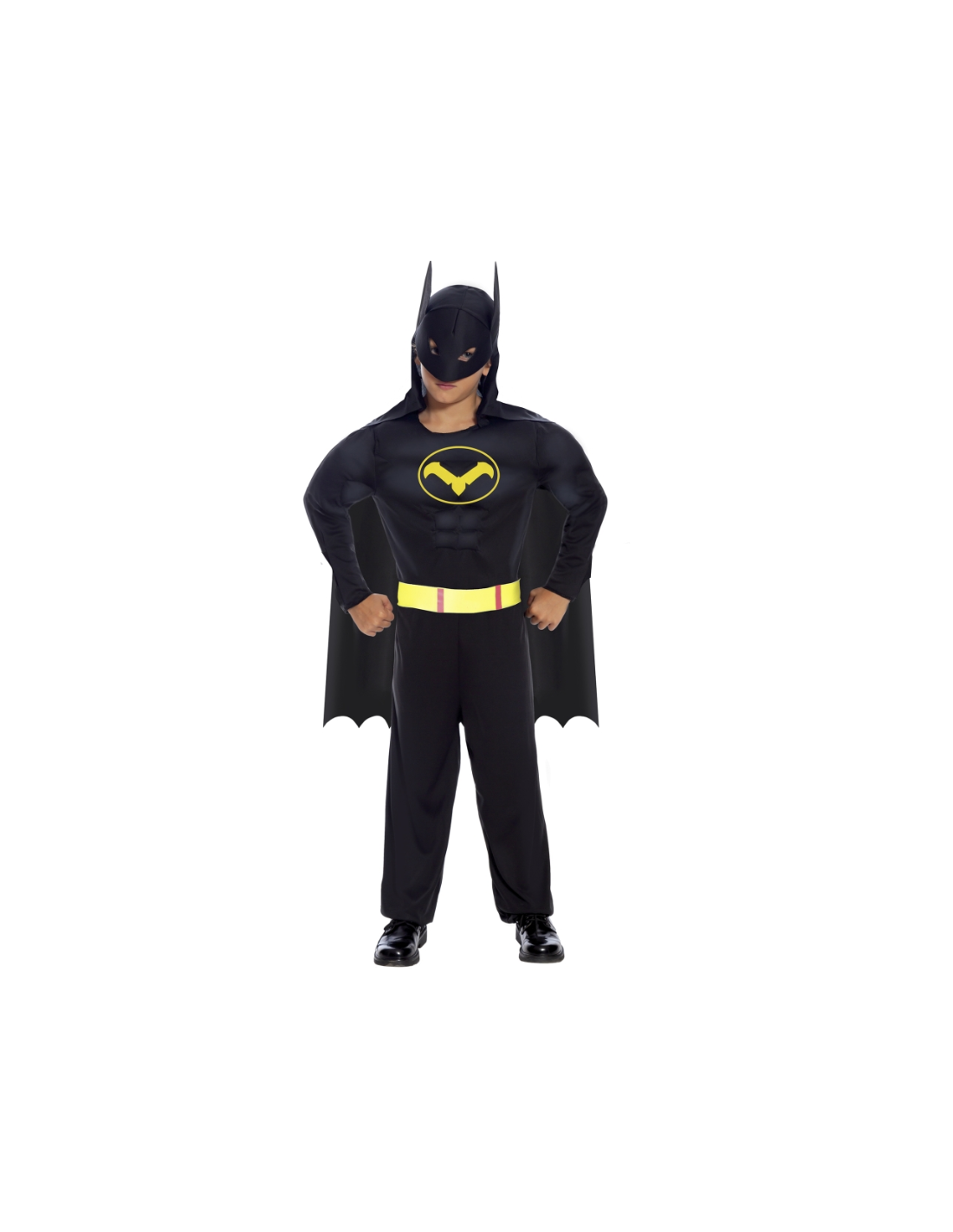 COSTUME 82711 EROE NERO 7/9 ANNI