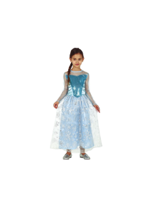 COSTUME 83700 PRINCIPESSA DELLE NEVI 5/6 ANNI