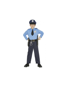 COSTUME 85896 POLIZIOTTO 7/9 ANNI