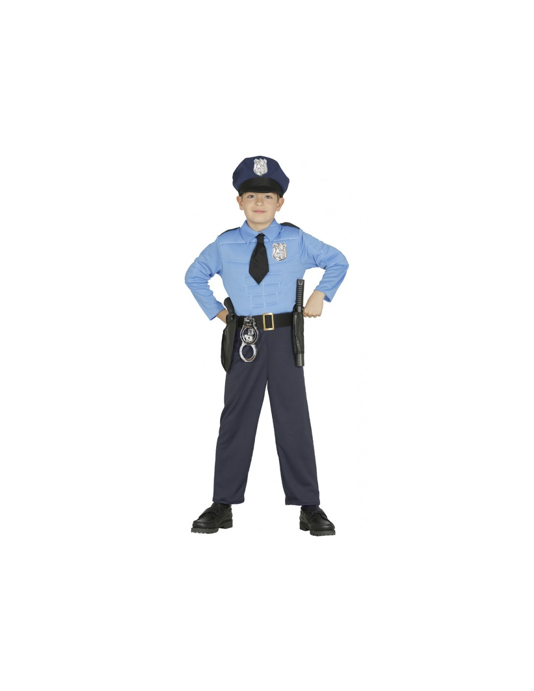 COSTUME 85896 POLIZIOTTO 7/9 ANNI