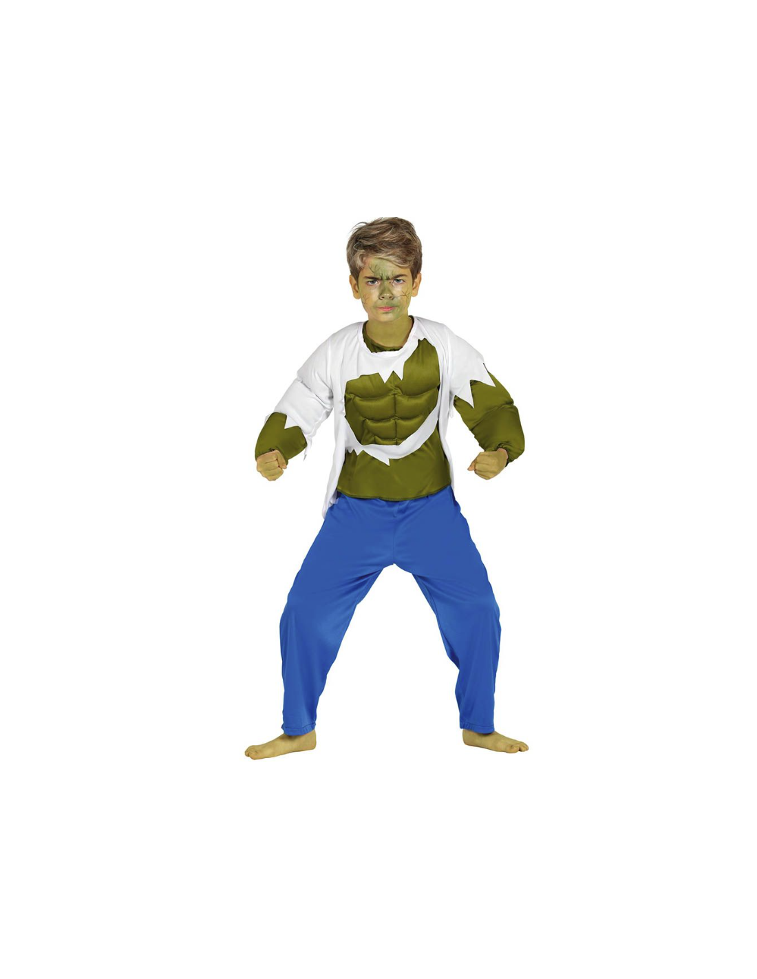 COSTUME 87359 FORZUTO VERDE 5/6 ANNI