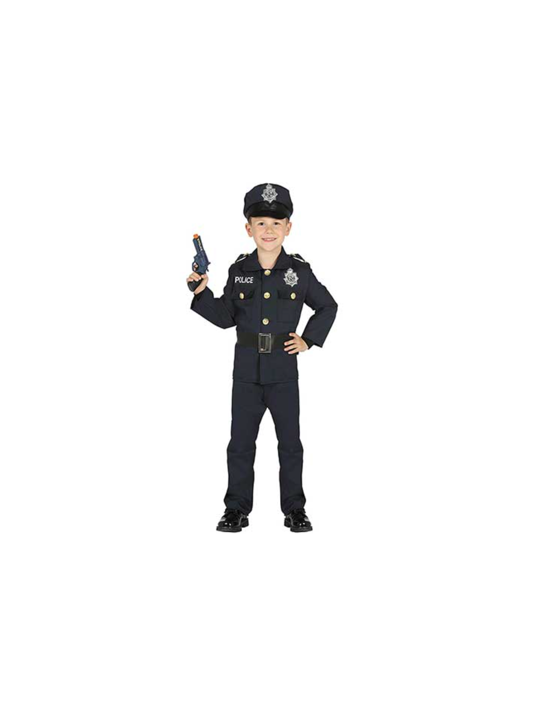 COSTUME 87456 POLIZIOTTO 5/6 ANNI