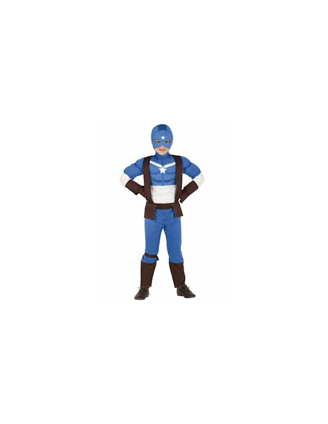 COSTUME 88407 CAPITANO SUPEREROE 7/9 ANNI
