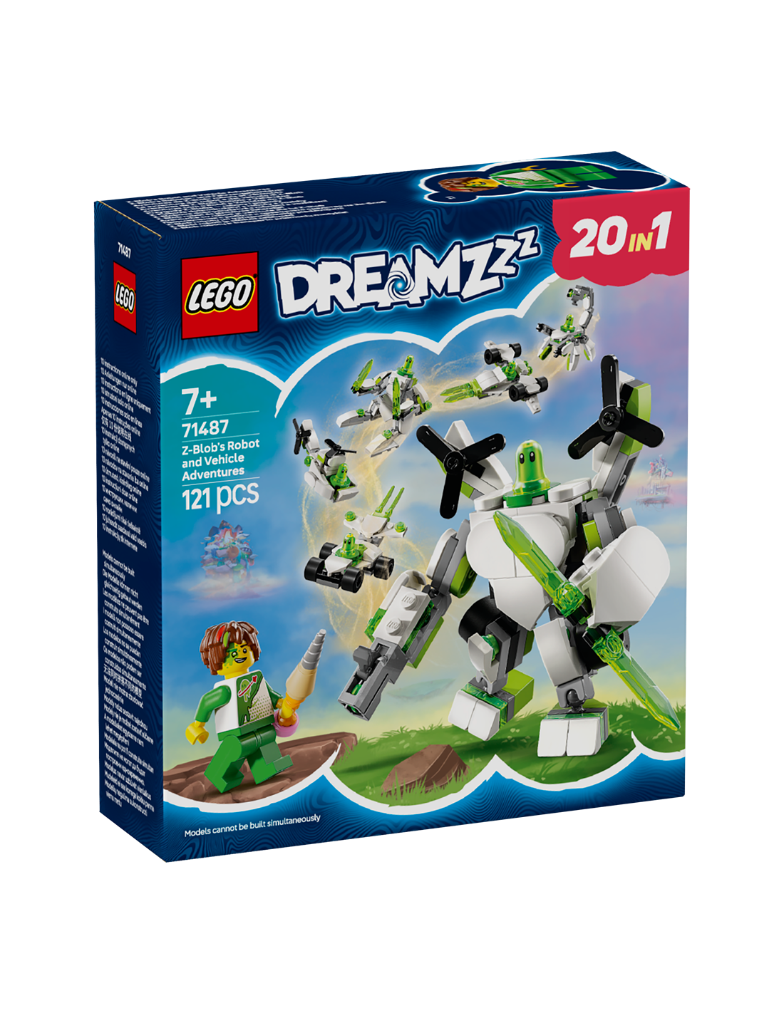 DREAMZZZ 71487 AVVENTURE DEL ROBOT E DEL VEICOLO DI Z-BLOB