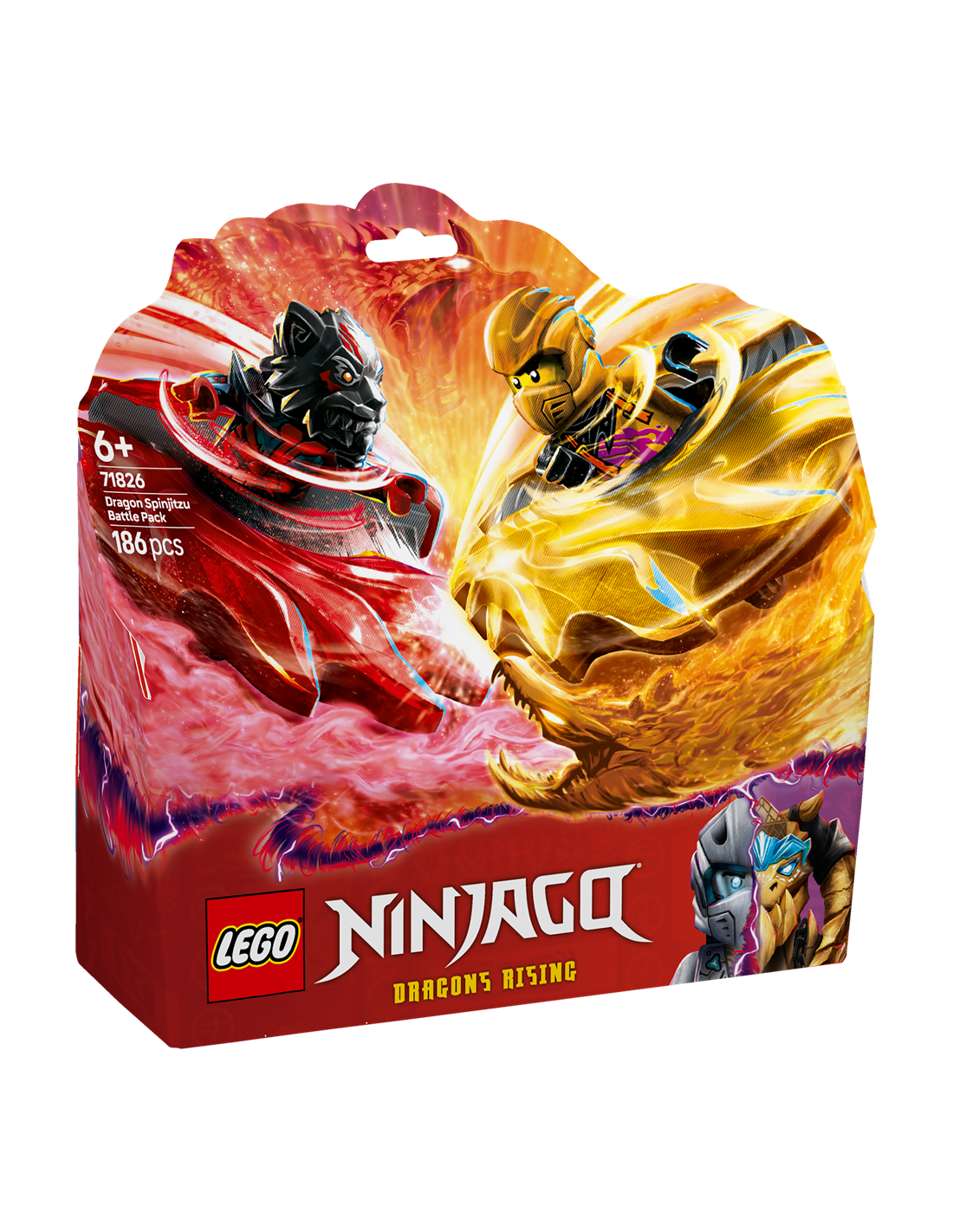 NINJAGO 71826 BATTLE PACK DRAGHI DELLO SPINJITZU