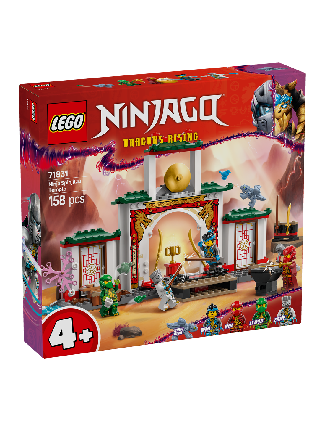 NINJAGO 71831 TEMPIO DELLO SPINJITZU NIJA
