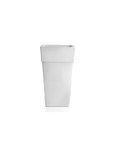 VASO PIRAMIDE SENSATION 36352 50CM BIANCO