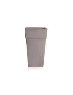 VASO PIRAMIDE SENSATION 36353 50CM TORTORA