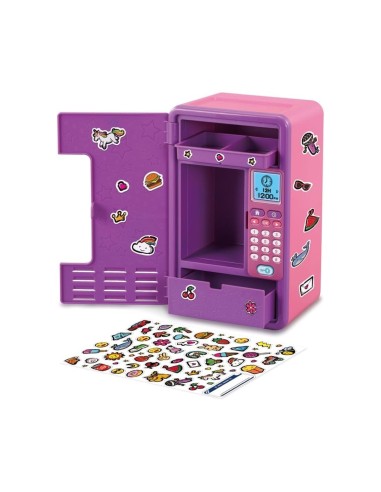 VTech KidiSecrets Magic Locker Rosa - Cassaforte Interattiva con Giochi Educativi 6-12 Anni