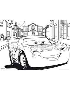 DISNEY PUZZLE, DF MAXI FLOOR 108 PEZZI, CARS 3 RACER, PUZZLE BAMBINI 2