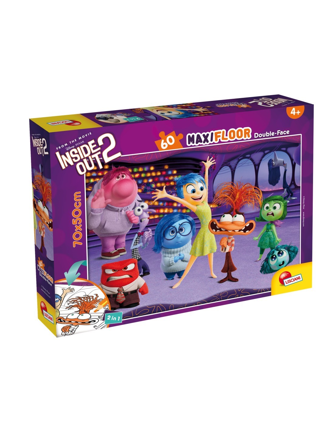 INSIDE OUT 2 MAXIPUZZLE 60PZ, PUZZLE PER RAGAZZI