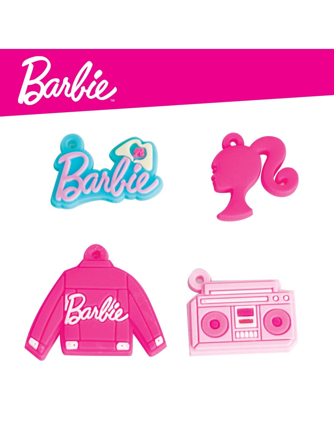 BARBIE FASHION JEWELLERY BAG, KIT GIOIELLI, BAMBINA 5+, LISCIANI