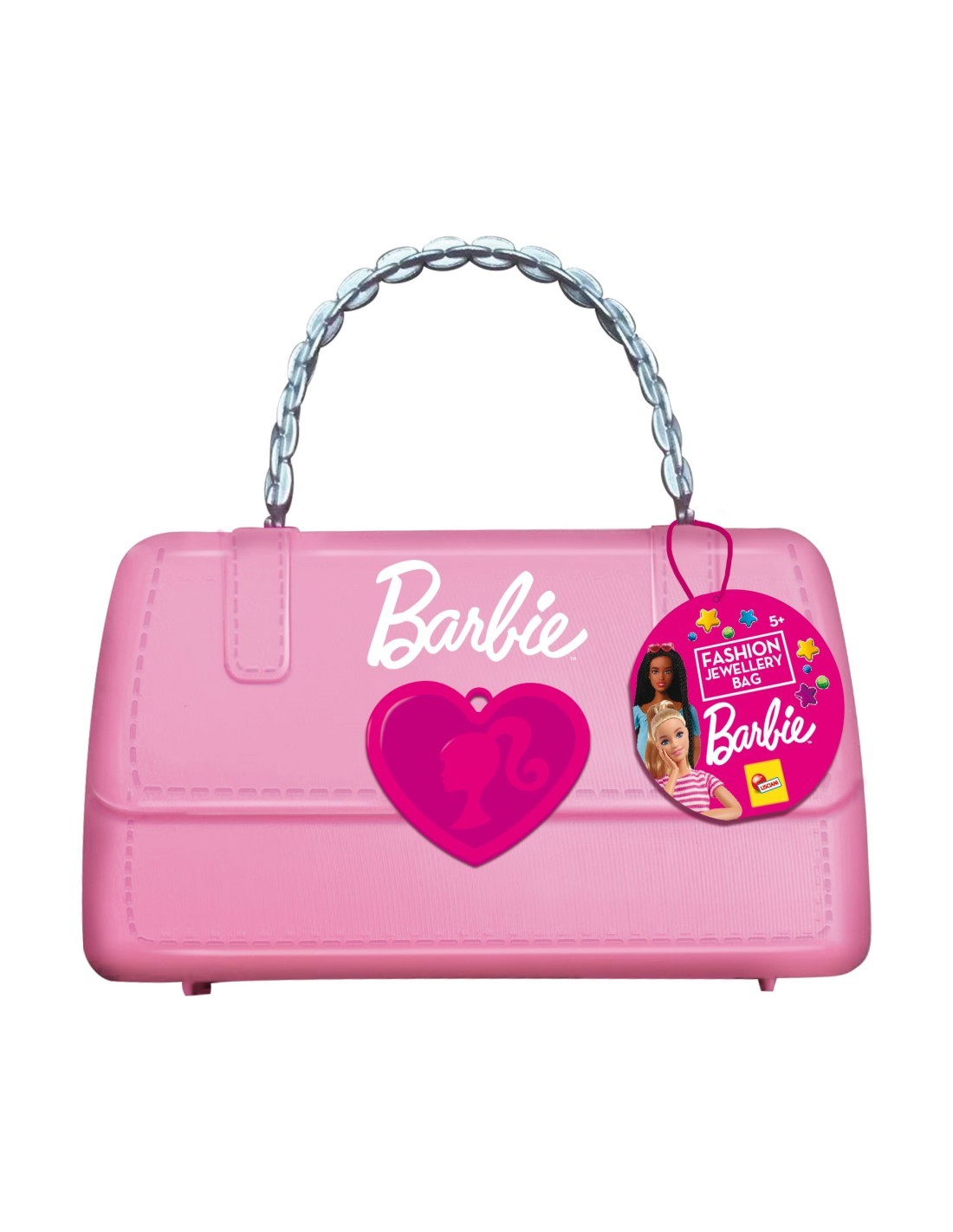 BARBIE FASHION JEWELLERY BAG, KIT GIOIELLI, BAMBINA 5+, LISCIANI