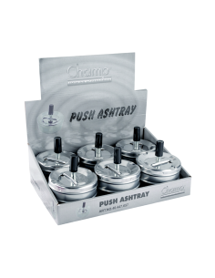 POSACENERE 40447657 METALLO 9CM CON PUSH