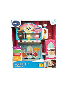VTech La Mia Magica Gelateria - Gioco Educativo per Bambini 2-6 Anni con 12 Accessori