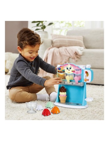 VTech La Mia Magica Gelateria - Gioco Educativo per Bambini 2-6 Anni con 12 Accessori