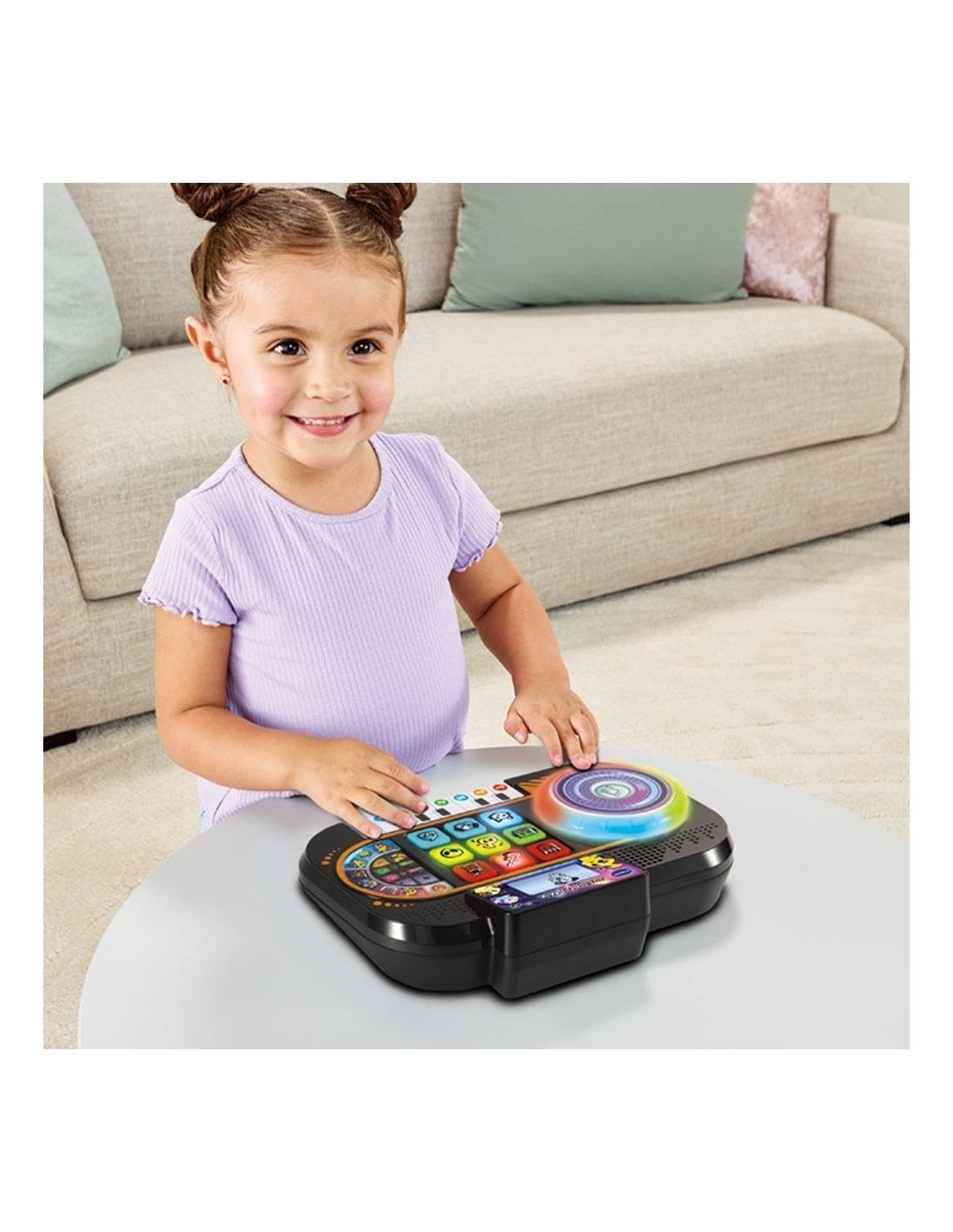 VTech Junior DJ Mix - Console da DJ Interattiva per Bambini 3-7 Anni
