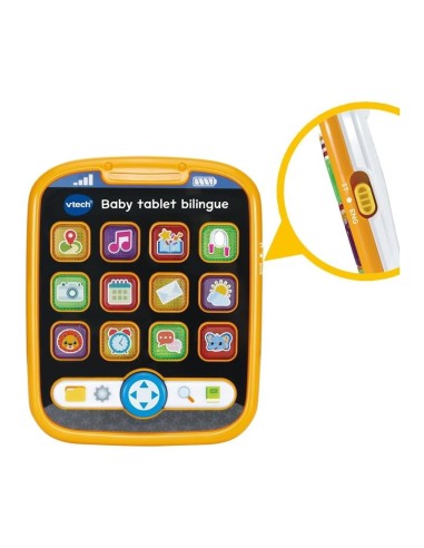 VTech Baby Tablet Bilingue - Tablet Educativo Bambini 9-36 Mesi