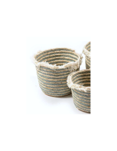 CESTINO 04419 3 MIS CORDA 26X20CM