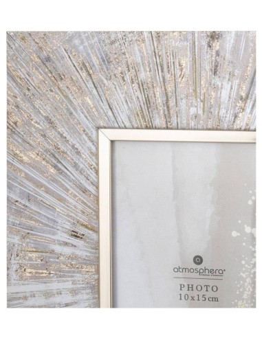 Atmosphera – Cornice foto "Izzie" 10x15 cm marrone e dorato