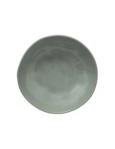 Piatto fondo Noé diametro 20 cm in gres verde oliva