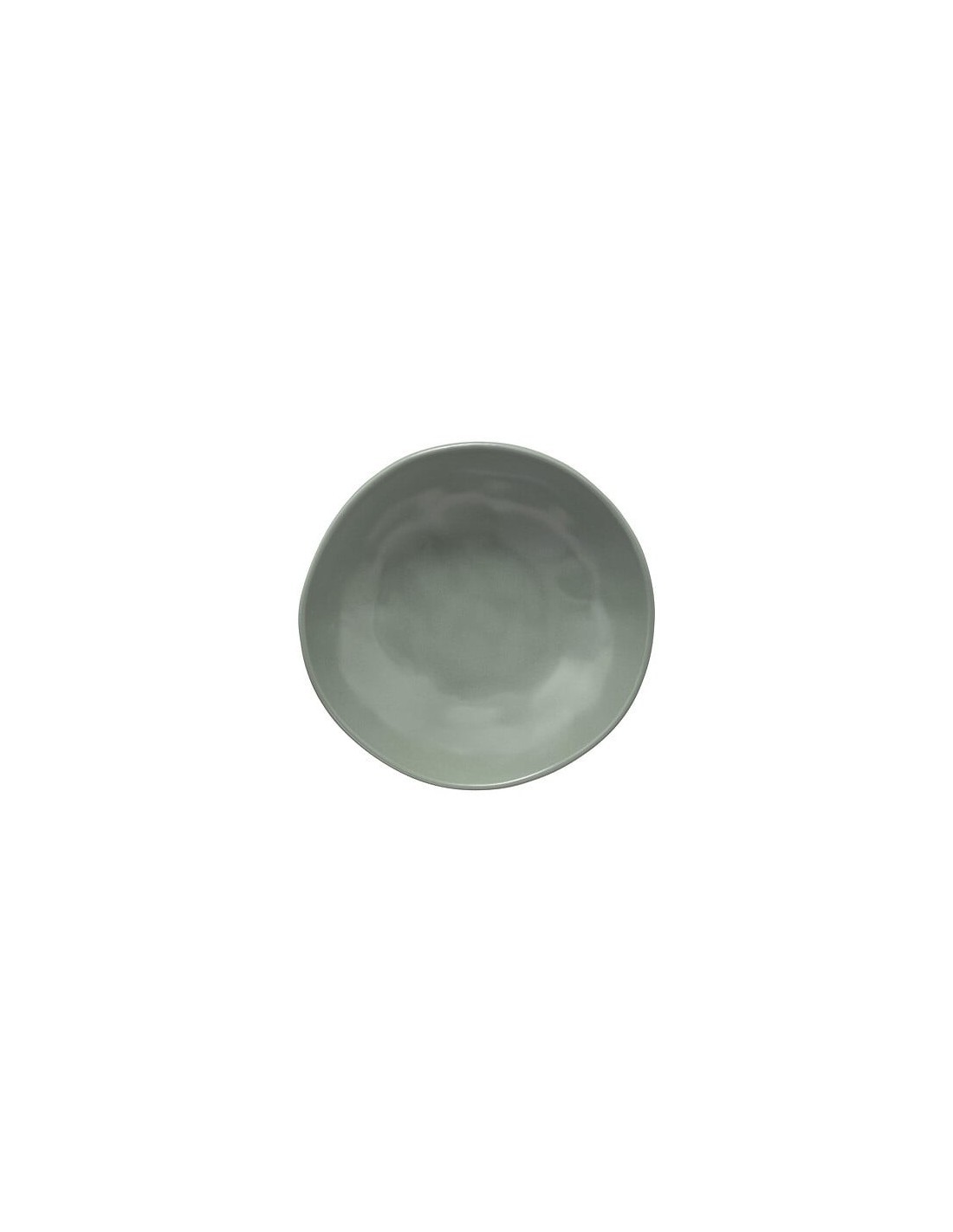 Piatto fondo Noé diametro 20 cm in gres verde oliva